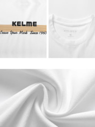 Футболка KELME Round Neck Short Sleeve T-Shirt White