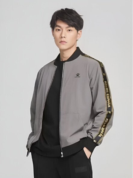 Бомбер KELME Woven Jacket Grey