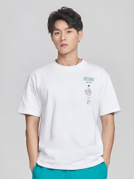 Футболка KELME Round Neck Short Sleeve T-Shirt White