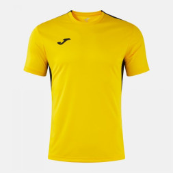 ФУТБОЛКА С КОРОТКИМ РУКАВОМ WINNER IV ЖЕЛТЫЙ ЧЕРНЫЙ