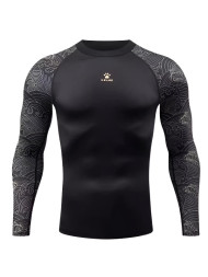 Термобелье (верх) KELME Fitness Compression Shirt Black