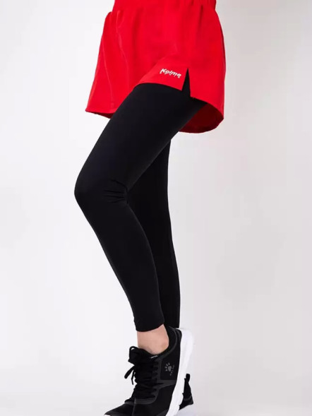 Леггинсы KELME Culottes (Black/Red)