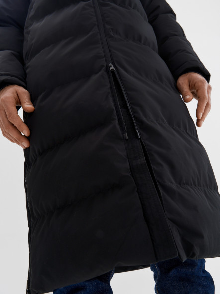 Пуховик FN Snowfall Long Black