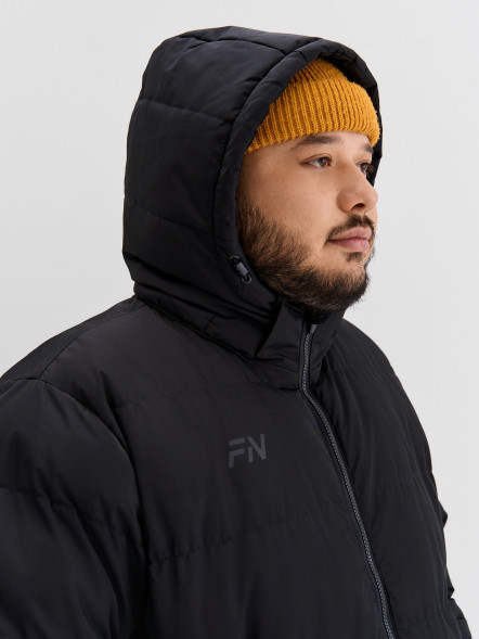 Пуховик FN Snowfall Long Black