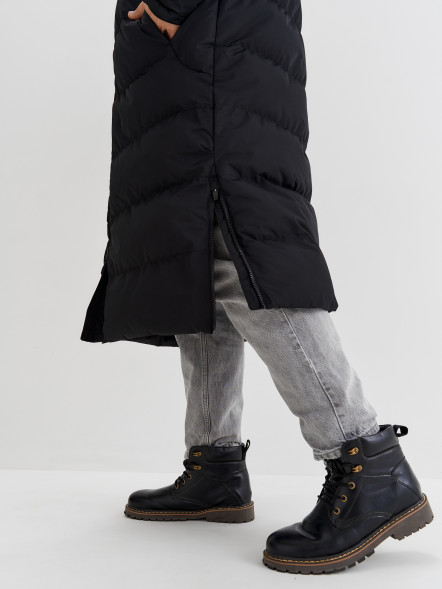 Пуховик FN Snowfall Long Black