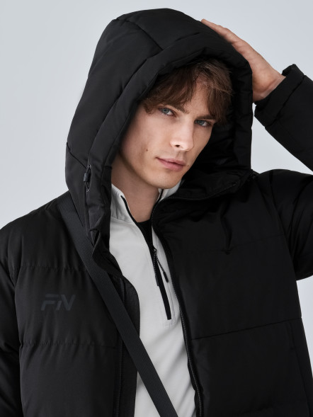Пуховик FN Snowfall Long Black