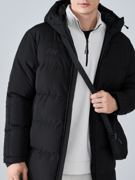 Пуховик FN Snowfall Long Black
