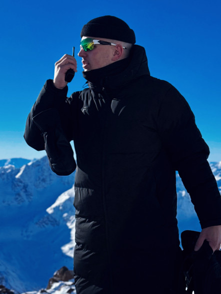 Пуховик FN Snowfall Long Black