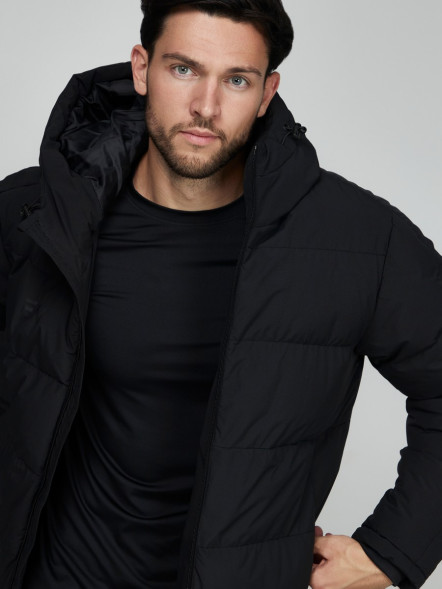 Пуховик FN Snowfall Long Black