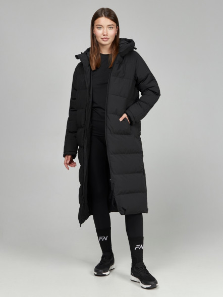 Пуховик FN Snowfall Long Black