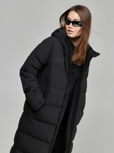 Пуховик FN Snowfall Long Black