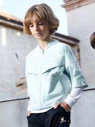 Детская ветровка KELME Boys Windbreaker Mint