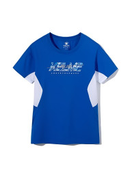 Детская футболка KELME Running Short Sleeve T-Shirt Kid Blue