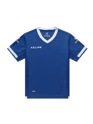 Детская футбольная форма KELME Short Sleeve Football Kid (Blue/White)