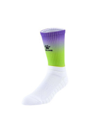 Спортивные носки KELME Long Sports Socks (White/Violet)