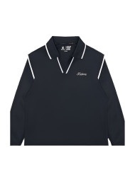 Лонгслив KELME Long Sleeve Polo Shirt Black
