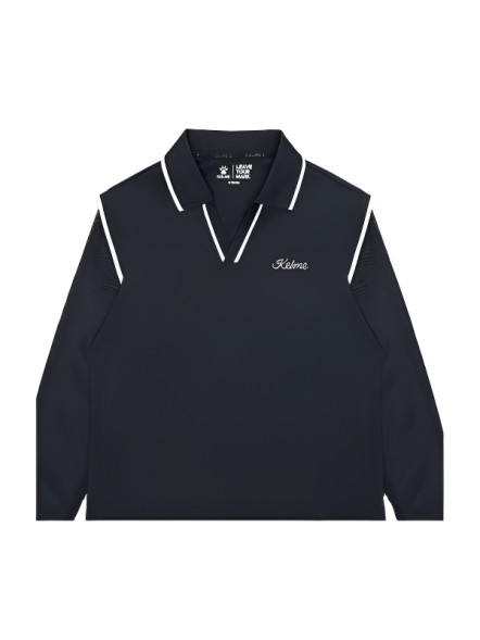 Лонгслив KELME Long Sleeve Polo Shirt Black