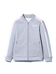 Детский бомбер KELME Cardigan Sweater For Girls Grey