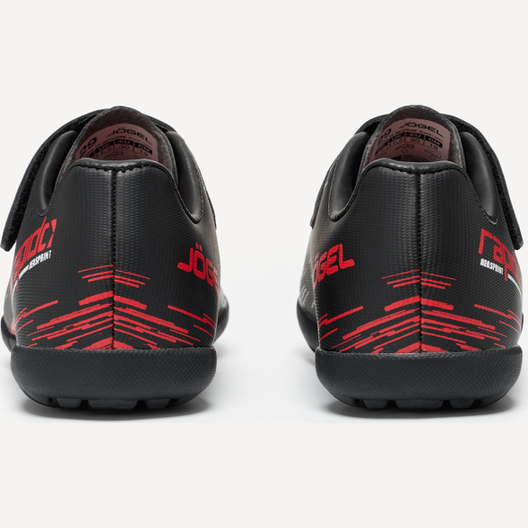 БЕЗ УПАКОВКИ Бутсы многошиповые JÖGEL Rapido TF Black/grey, детский