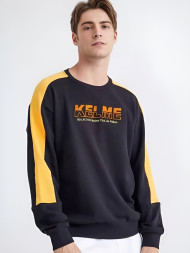 Свитшот KELME Men's Round Neck Sweater Black