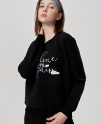Свитшот KELME Round Neck Sweater Black