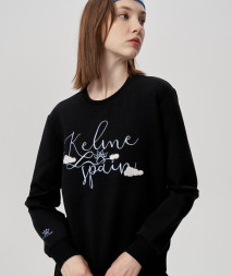 Свитшот KELME Round Neck Sweater Black