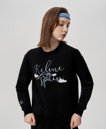 Свитшот KELME Round Neck Sweater Black