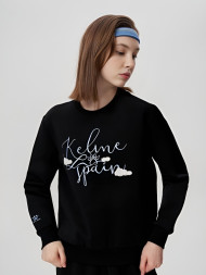 Свитшот KELME Round Neck Sweater Black