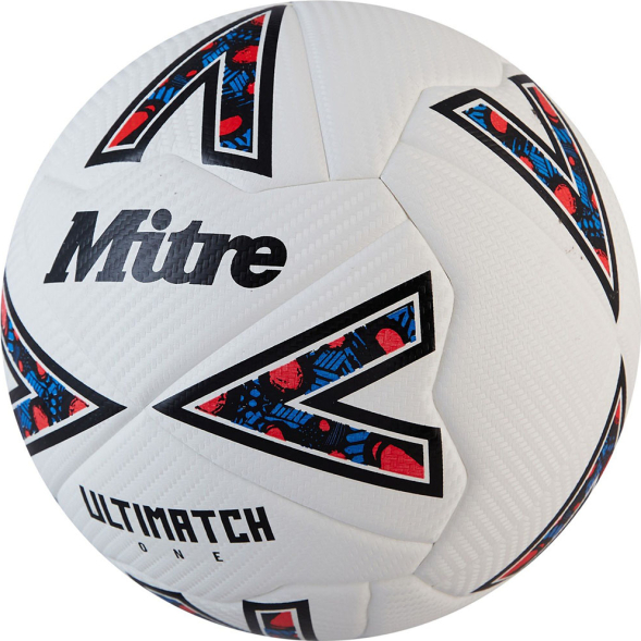 Мяч футбольный Mitre Ultimatch One 24, 5-B01789C29, размер 5, FIFA Basic