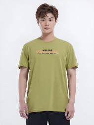 Футболка KELME Round Neck Short Sleeve T-Shirt Green
