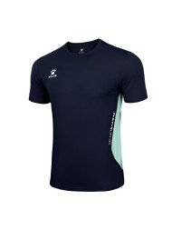 Футболка KELME Round Neck T-Shirt Dark Blue