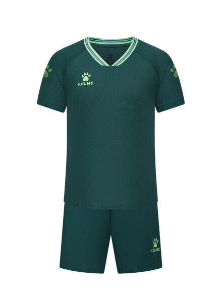 Детская футбольная форма KELME Football Uniform Set Green