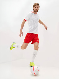 Футбольная форма KELME S/S Football Set (White/Red)