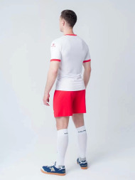 Футбольная форма KELME S/S Football Set (White/Red)