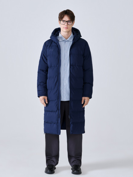 Пуховик FN Snowfall Long Dark Blue