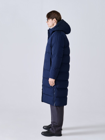 Пуховик FN Snowfall Long Dark Blue