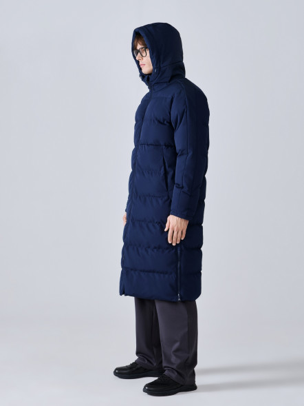 Пуховик FN Snowfall Long Dark Blue