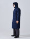 Пуховик FN Snowfall Long Dark Blue