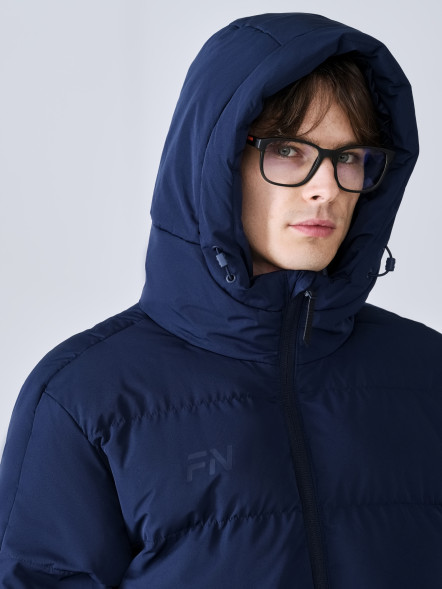 Пуховик FN Snowfall Long Dark Blue