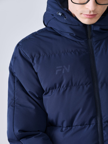 Пуховик FN Snowfall Long Dark Blue