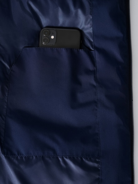 Пуховик FN Snowfall Long Dark Blue