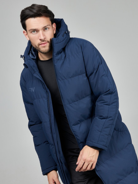 Пуховик FN Snowfall Long Dark Blue