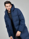 Пуховик FN Snowfall Long Dark Blue