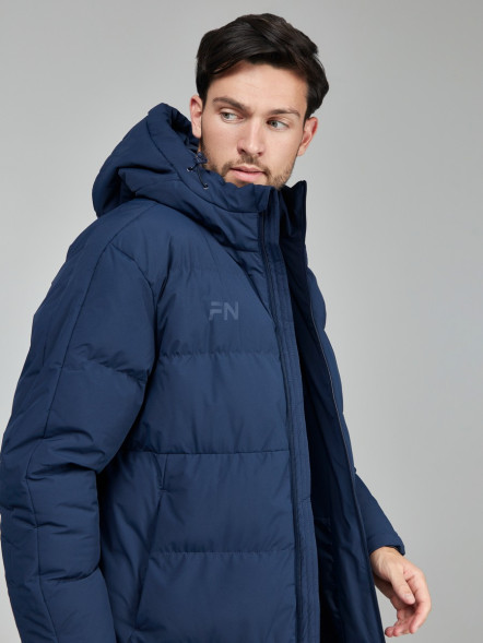 Пуховик FN Snowfall Long Dark Blue