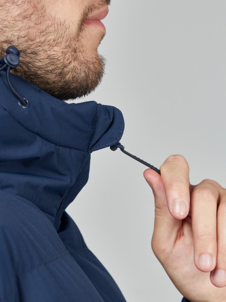 Пуховик FN Snowfall Long Dark Blue