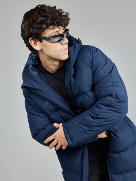 Пуховик FN Snowfall Long Dark Blue