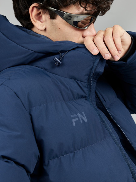 Пуховик FN Snowfall Long Dark Blue