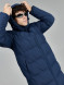 Пуховик FN Snowfall Long Dark Blue
