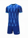 Футбольная форма KELME Short-Sleeved Football Suit Blue