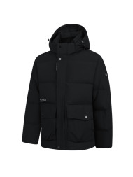Пуховик KELME Short Hooded Down Jacket Black